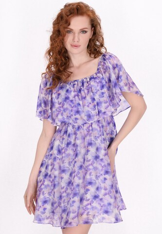 Robe DreiMaster Vintage en violet : devant