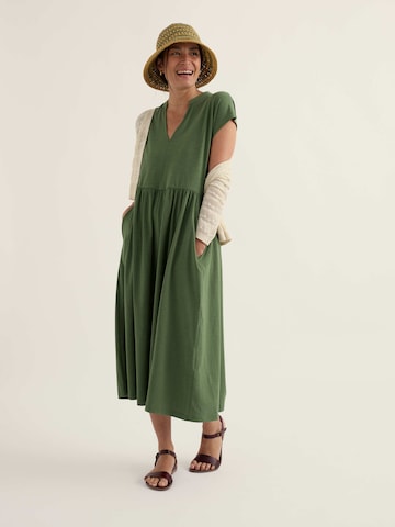 Seasalt Cornwall - Vestido de verão 'Zinnia' em verde
