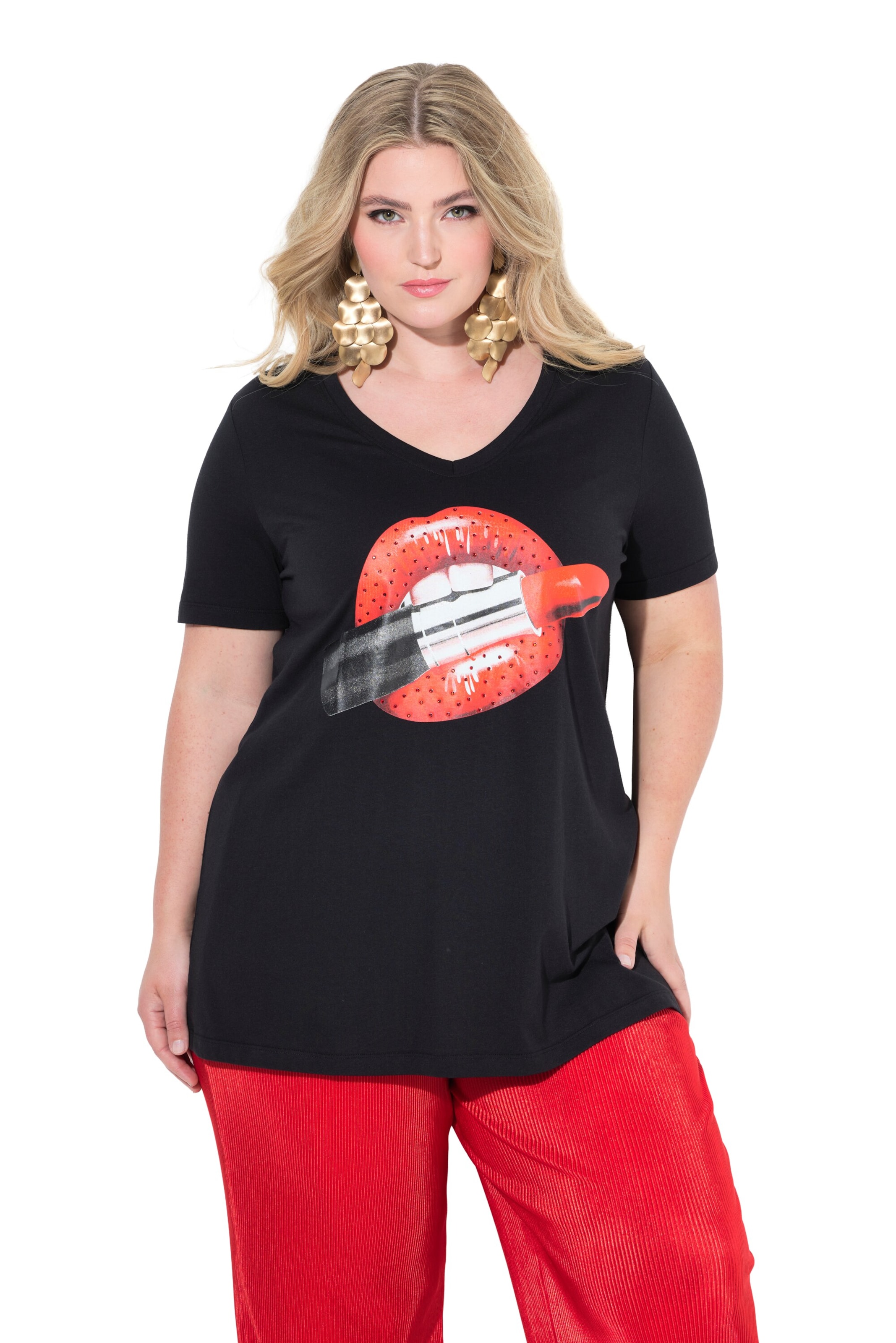 MIAMODA Shirt in Zwart: voorkant