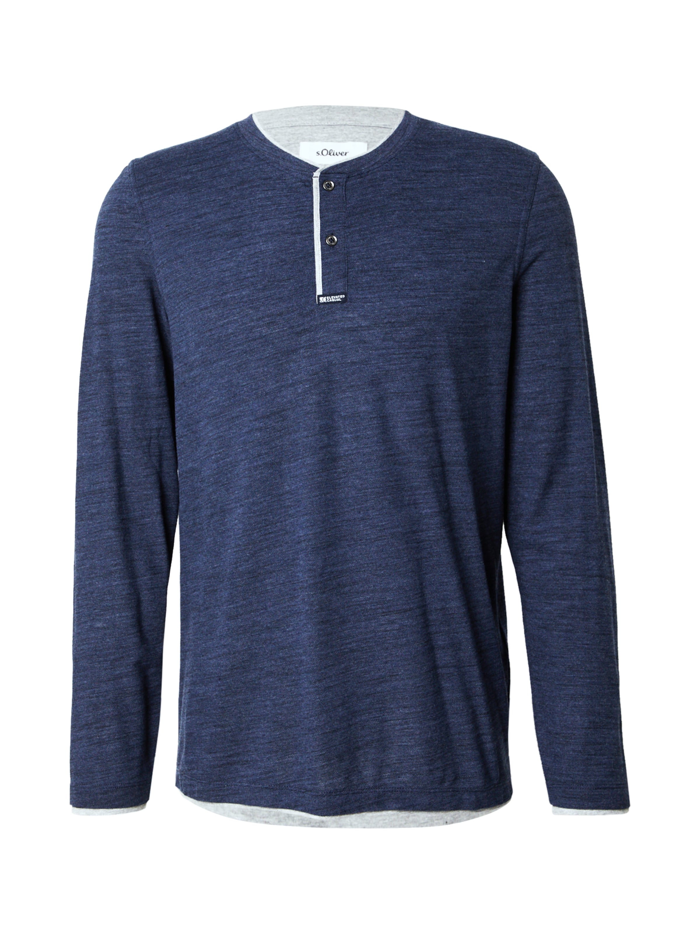 s.Oliver Тениска в синьо: отпред