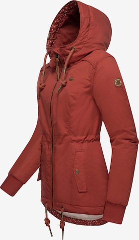 Ragwear Weatherproof jacket 'Danka' in Red