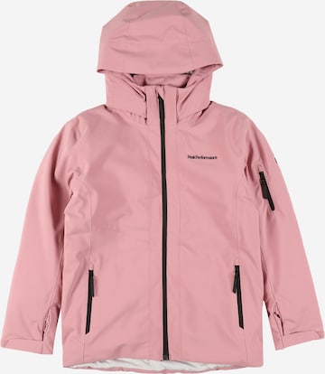 PEAK PERFORMANCE Zunanja jakna | roza barva: sprednja stran