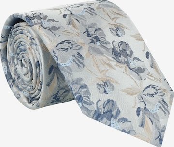 WILLEN Krawatte 'Blume' in Blau: Vorderseite