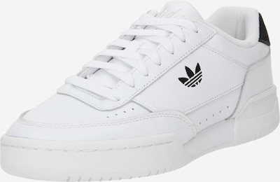 ADIDAS ORIGINALS Baskets basses 'COURT SUPER' en noir / blanc, Vue avec produit