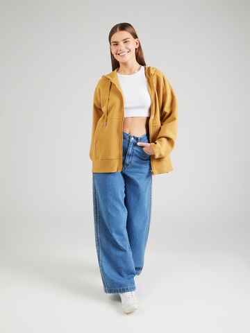 ADIDAS BY STELLA MCCARTNEY Athletic Zip-Up Hoodie in Yellow