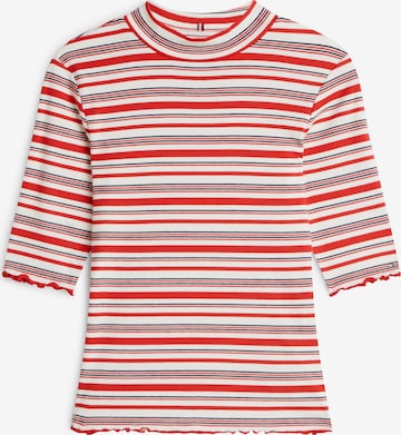 T-shirt TOMMY HILFIGER en rouge : devant