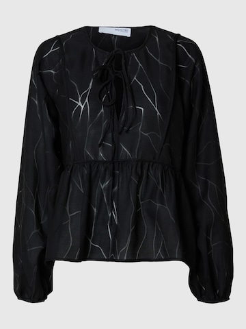SELECTED FEMME Bluse i sort