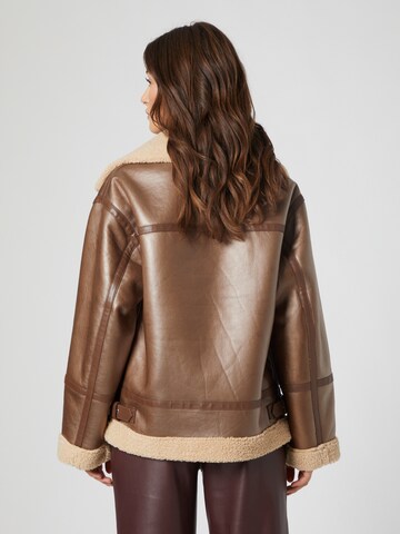 LENI KLUM x ABOUT YOU Between-season jacket 'Paula' in Brown