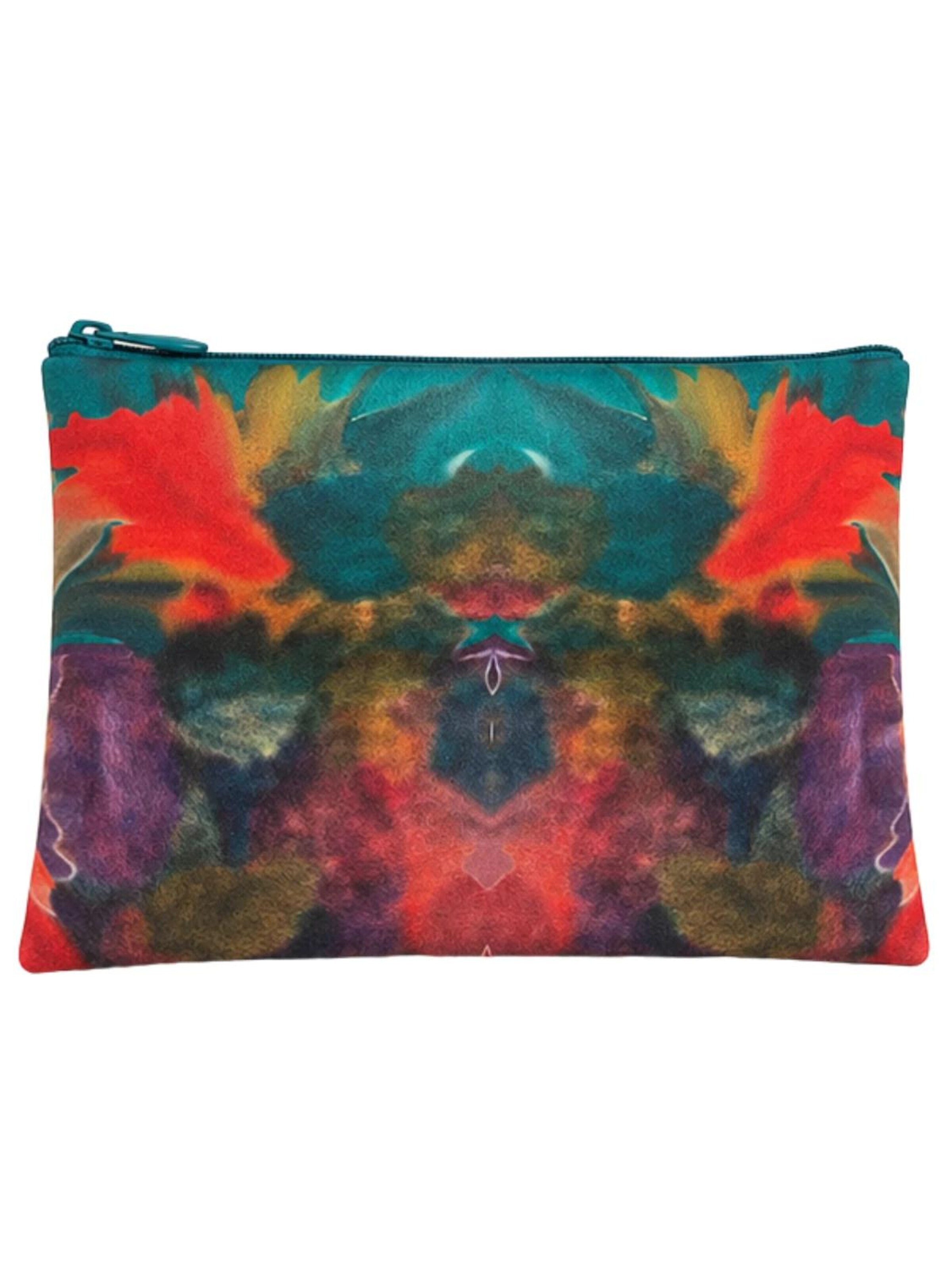 Csillag Zsuzsi Cosmetic bag 'Tree of life' in Purple: front