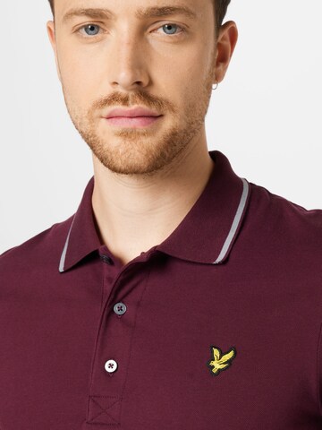 Lyle & Scott T-shirt i röd