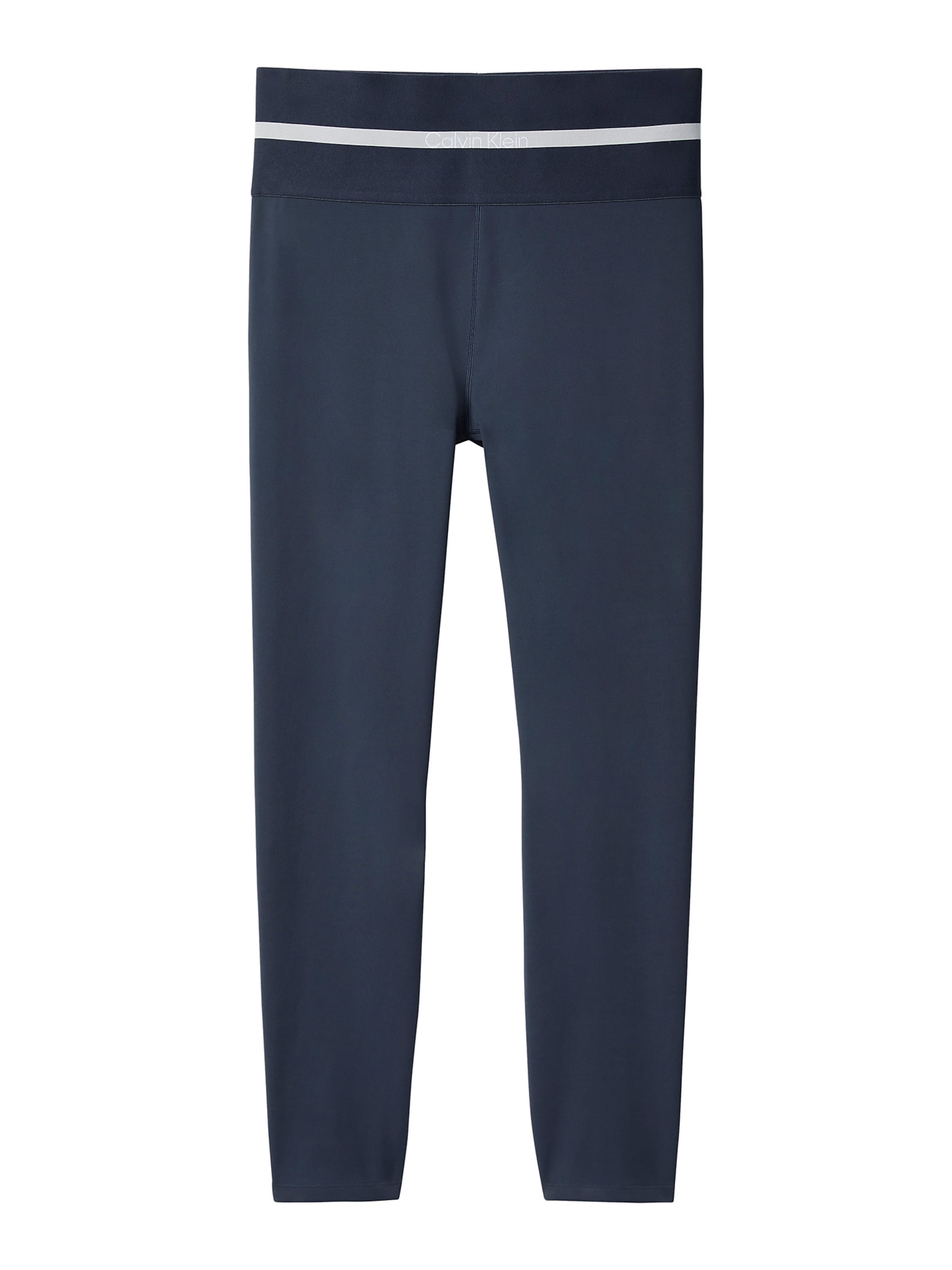 Skinny Pantalon de sport Calvin Klein Sport en bleu : devant
