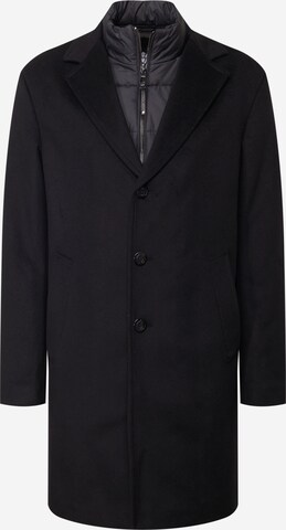 JOOP! Between-seasons coat 'Morris' in Black: front