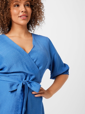 Robe Trendyol Curve en bleu