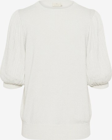 Pull-over 'Regina' Kaffe en blanc : devant