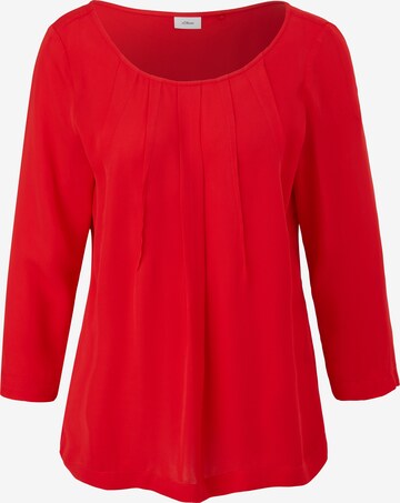 s.Oliver BLACK LABEL Bluse in Rot: predná strana