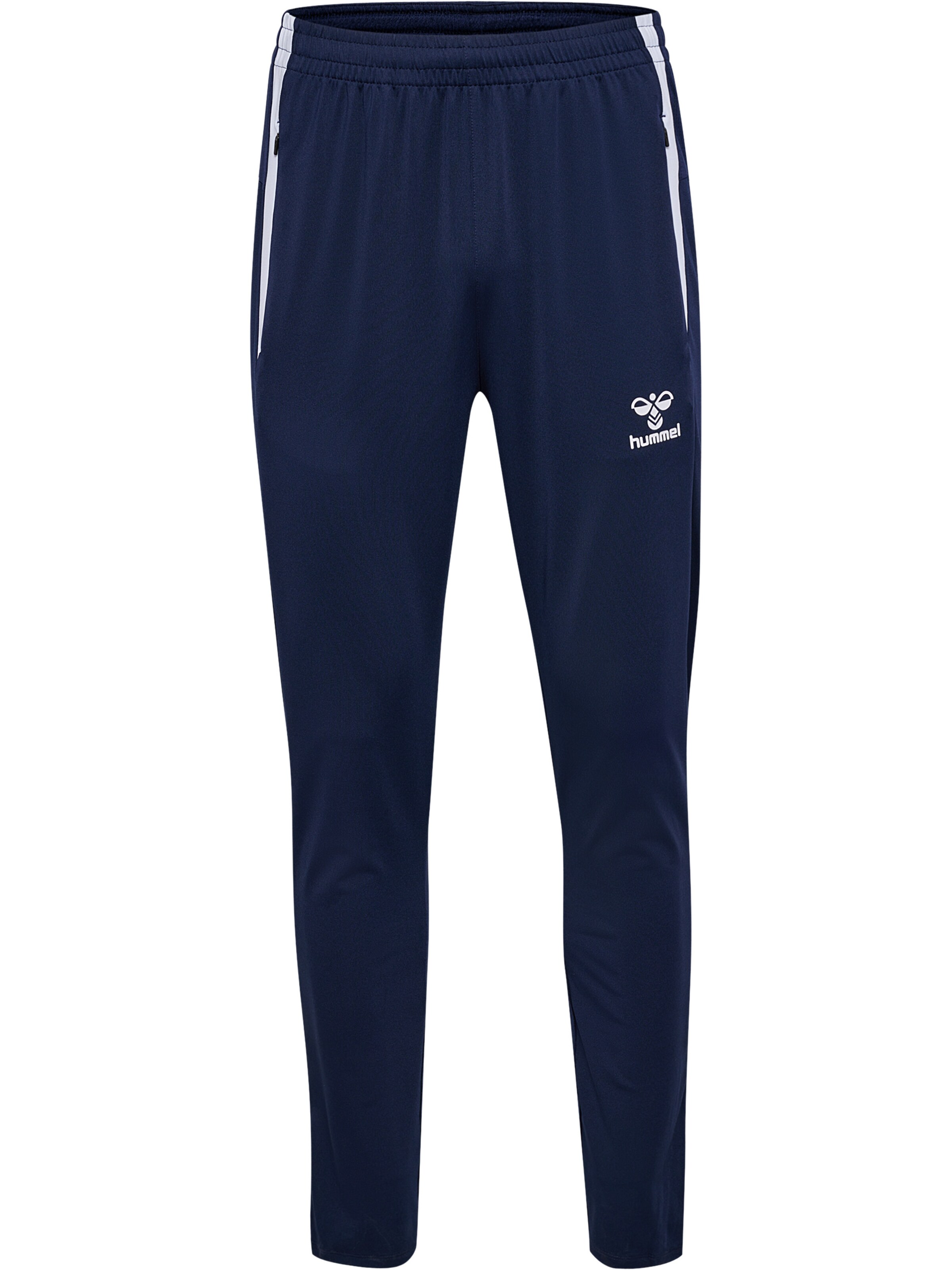 Hummel Slimfit Sportbroek 'Lead 2.0' in Blauw: voorkant