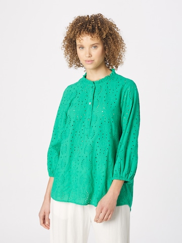 Camicia da donna 'Cindie' di CULTURE in verde: frontale
