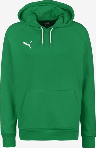 PUMA Athletic Sweatshirt in Green: front