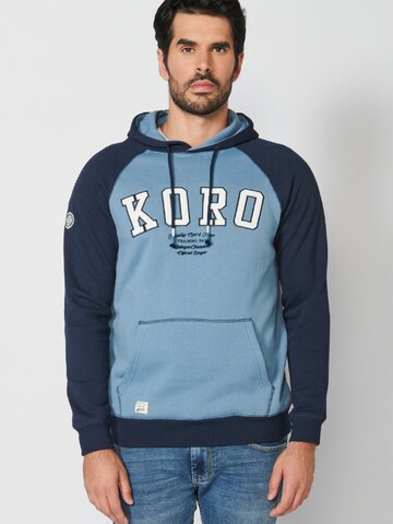 KOROSHI Sweatshirt in Blau