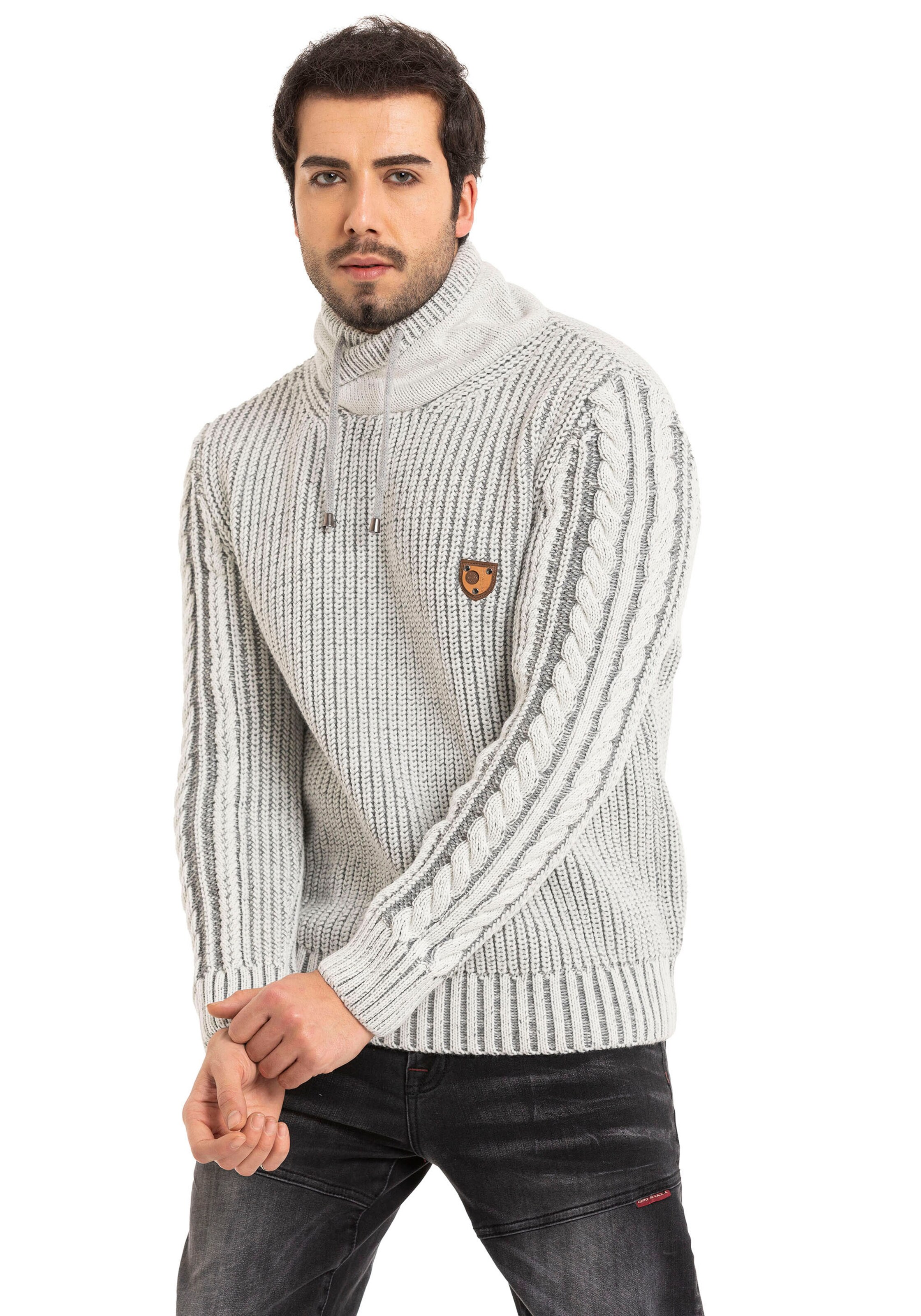 CIPO & BAXX Sweater in Grey