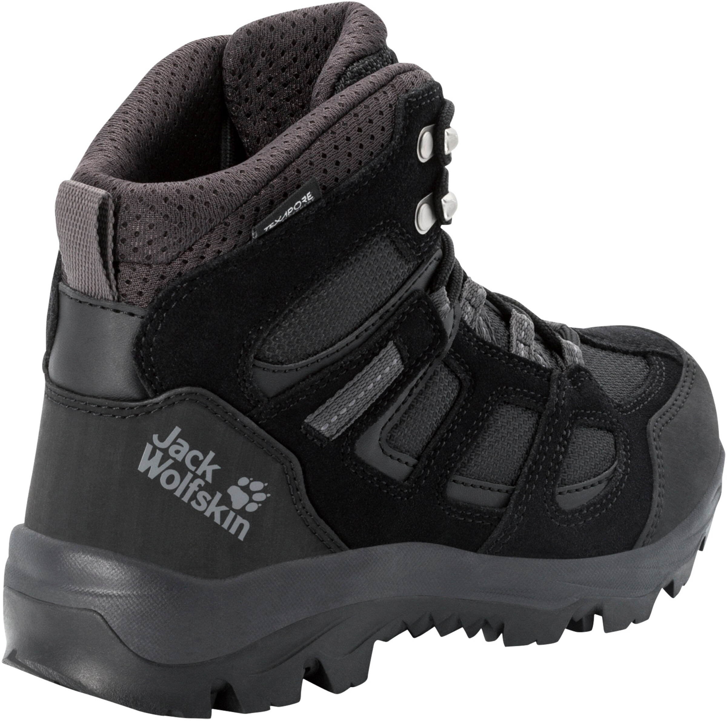 JACK WOLFSKIN Boots in Schwarz