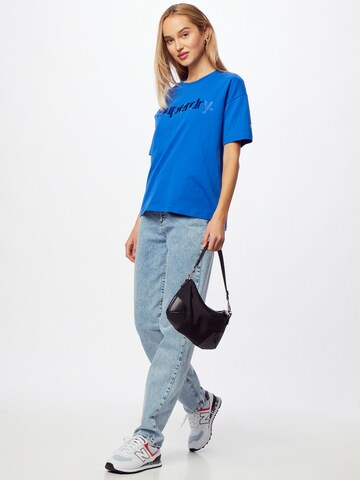 Superdry T-Shirt in Blau