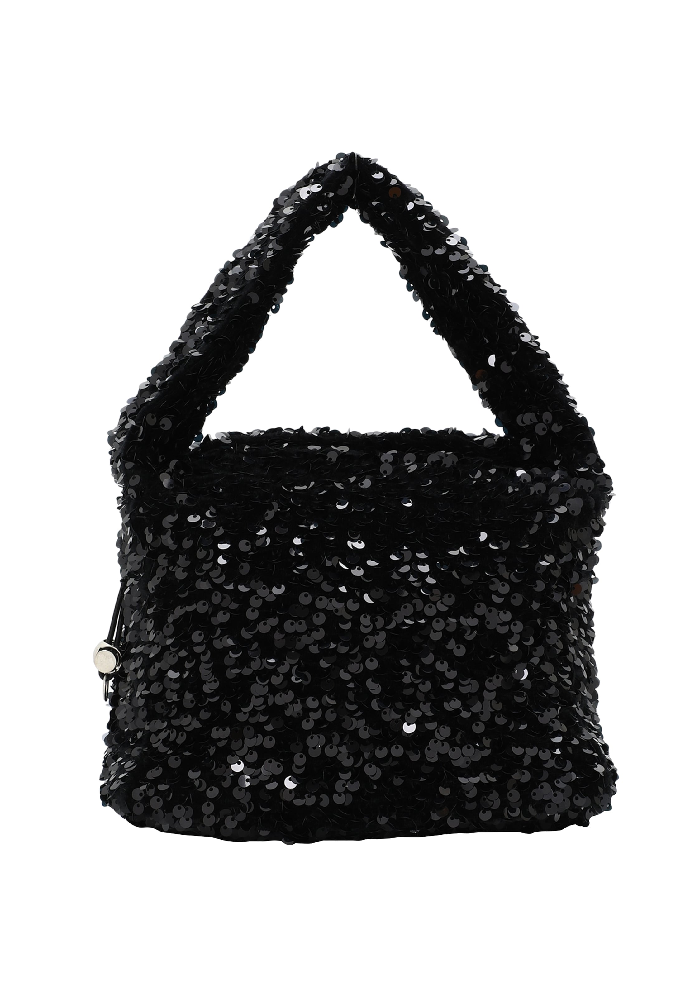 Koosh Handbag in Black: front