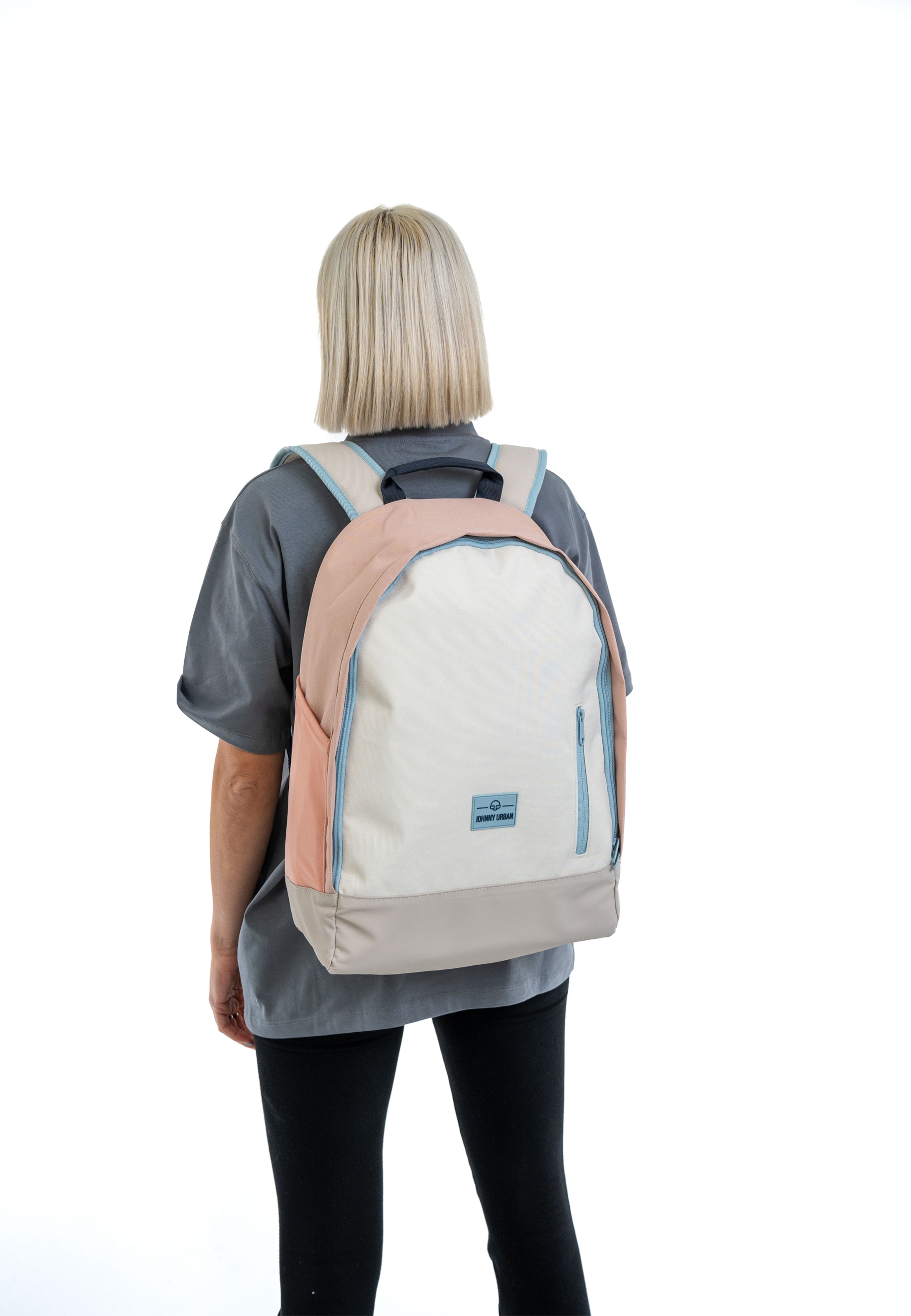 Johnny Urban Backpack 'Neo' in Beige: front