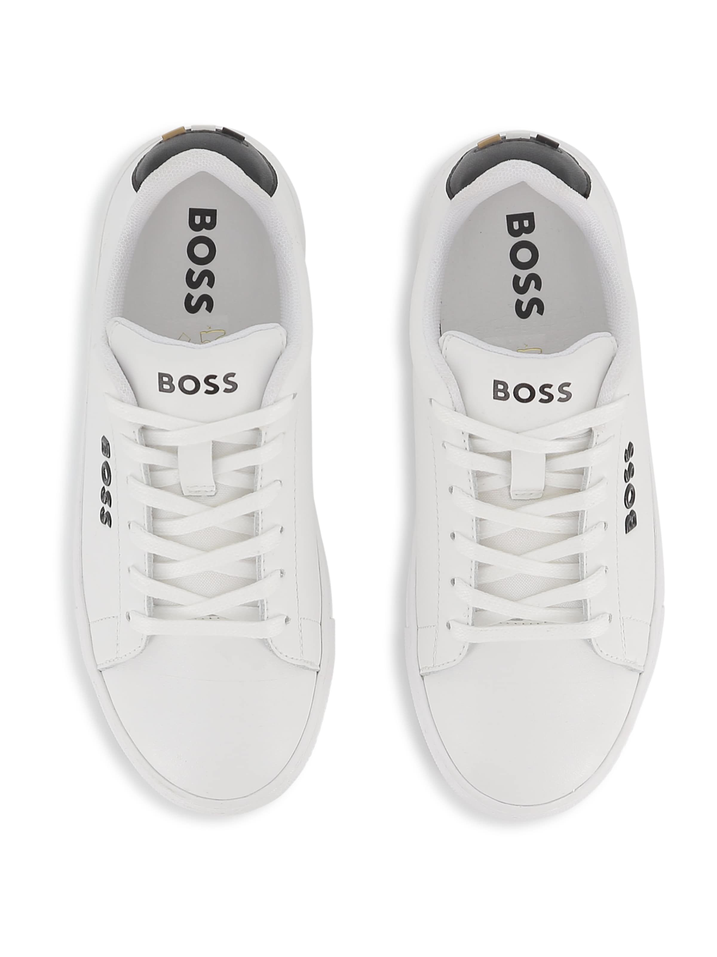 BOSS Sneakers 'BASKET' i hvid