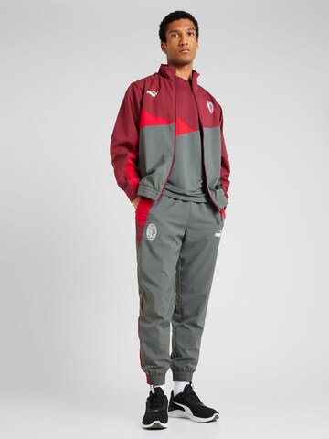 PUMA Tapered Sportbroek in Grijs