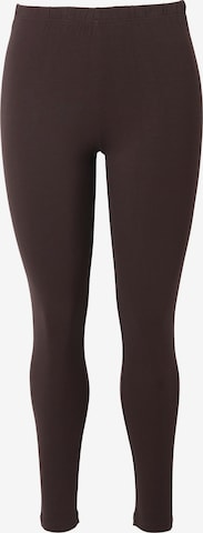 Ulla Popken Skinny Leggings in Braun: Vorderseite