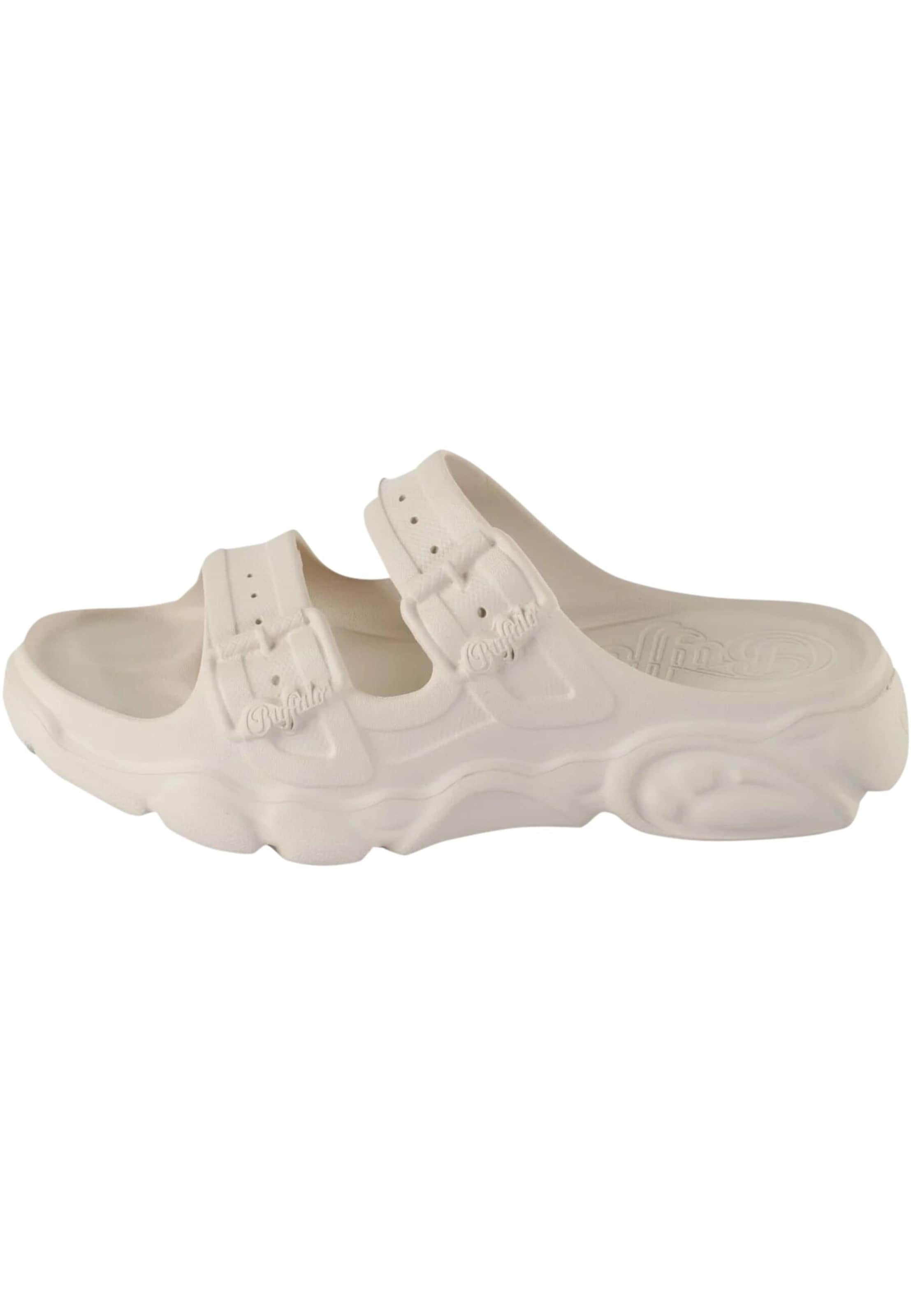 Mule BUFFALO en beige : devant