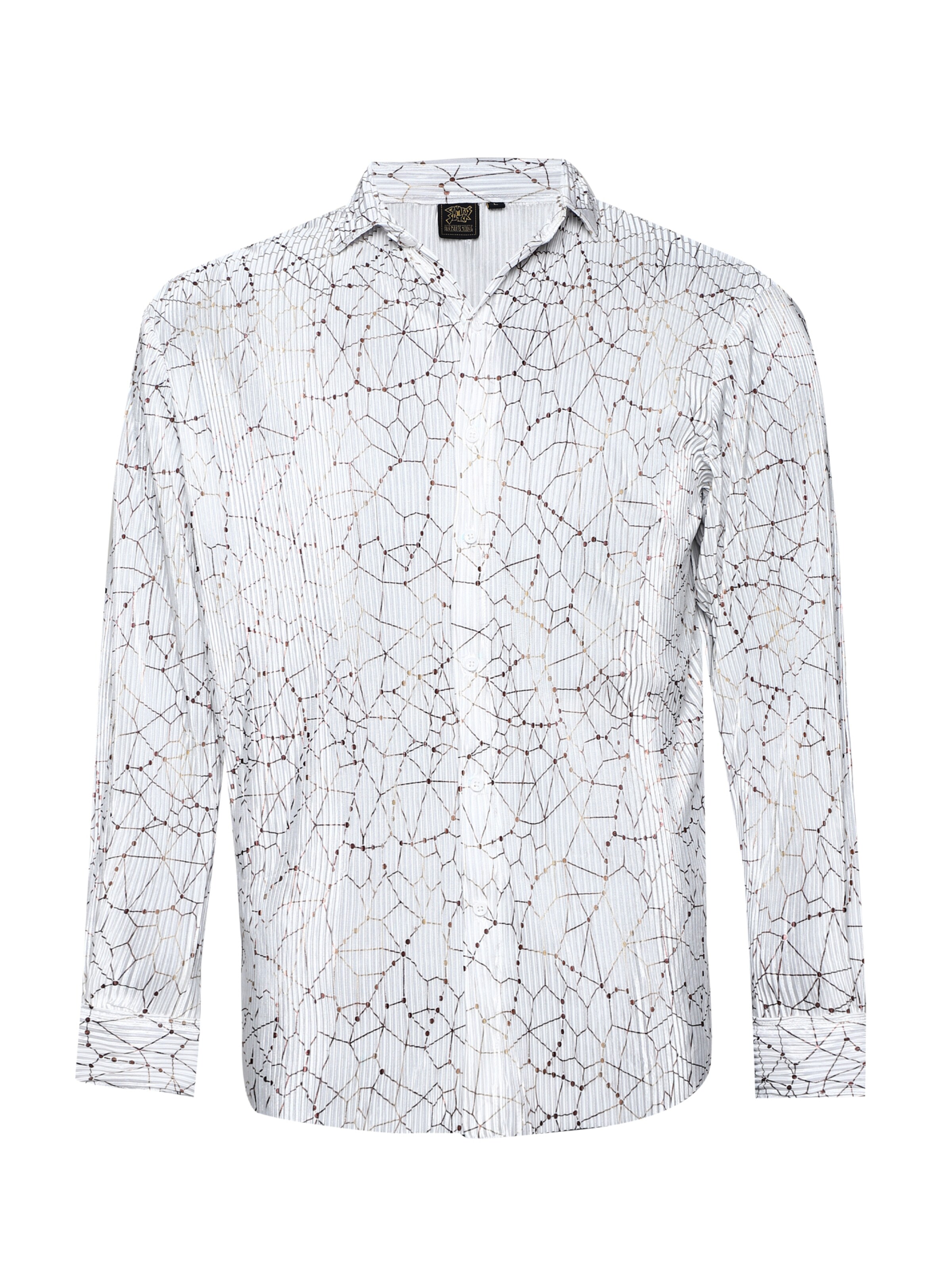 Campus Sutra - Regular Fit Camisa 'Zavannah' em branco: frente