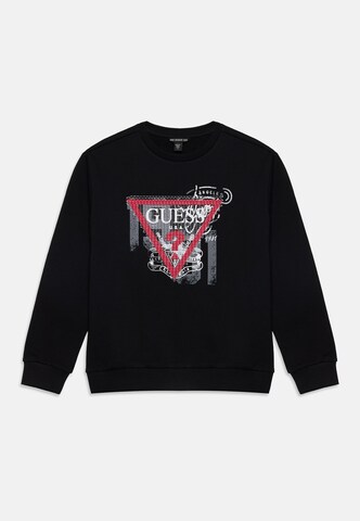 GUESS Sweatshirt in Zwart: voorkant