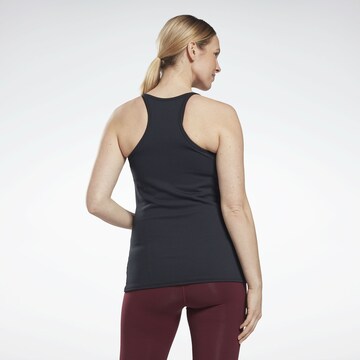 Sport top de la Reebok pe negru