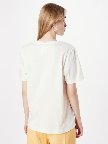 T-shirt OUI en blanc