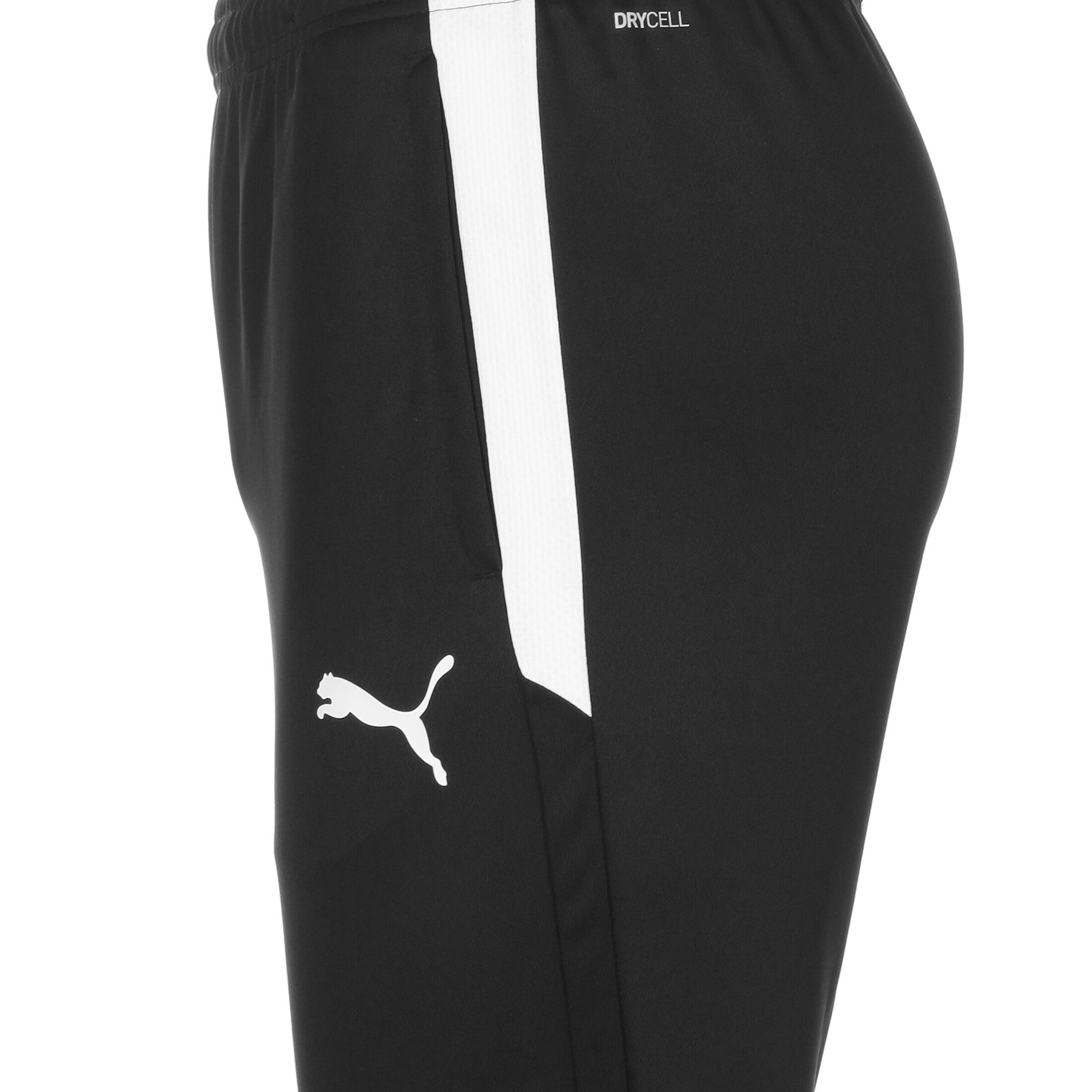 PUMA Slimfit Sporthose in Schwarz