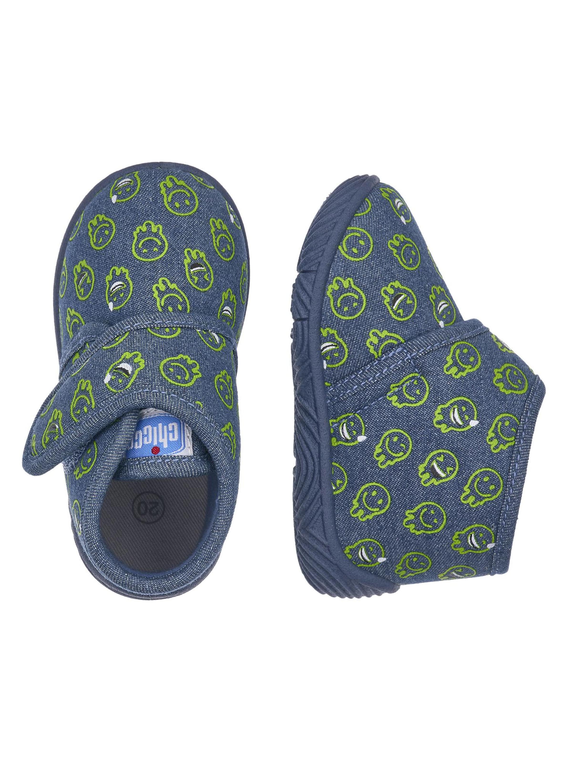 Pantoufle 'Tofu' Chicco en bleu