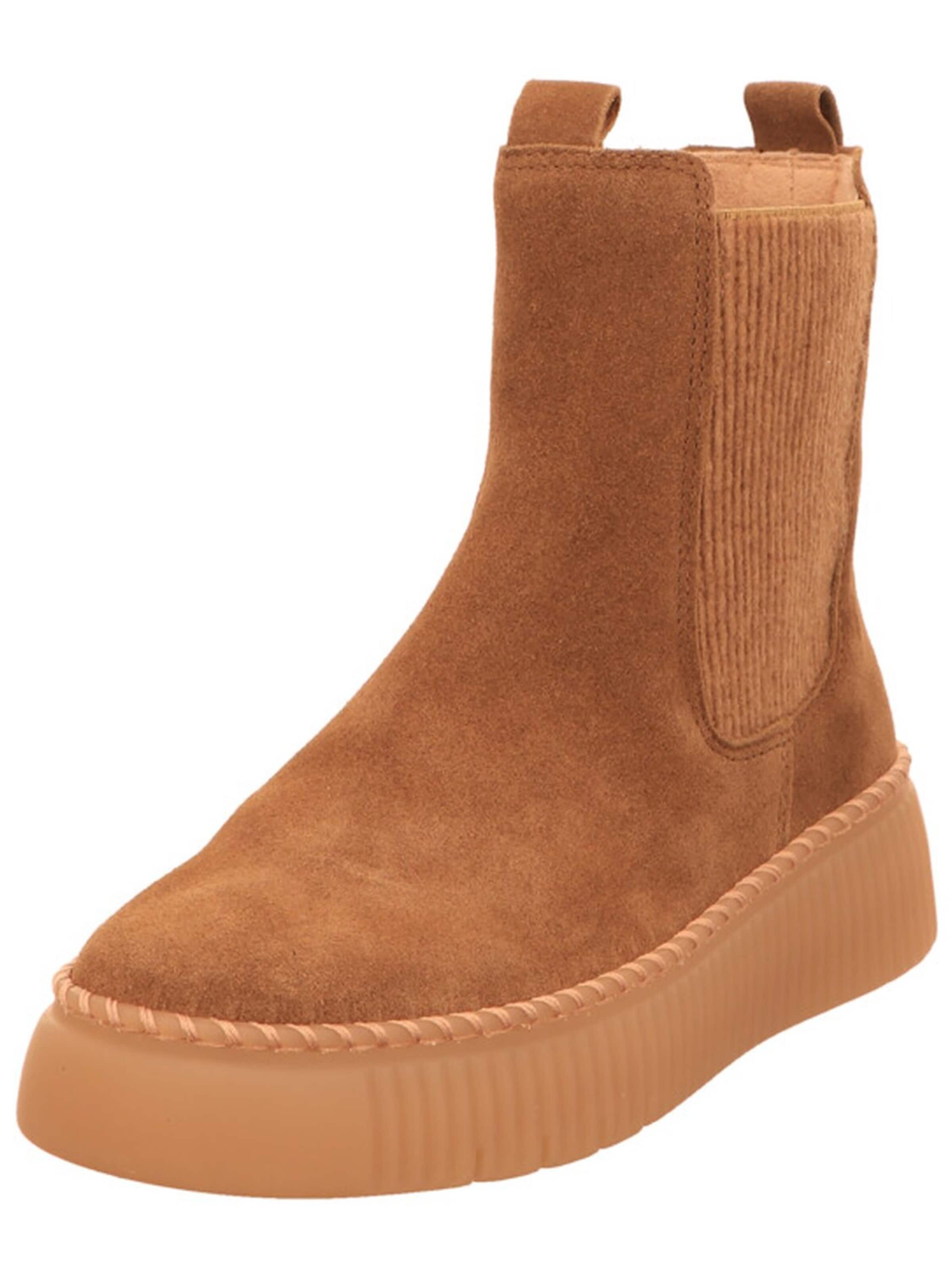 GABOR - Botas Chelsea 'Chelsea Boot Damen 8014.01.001 Rauleder in braun' en marrón: frente