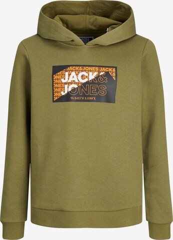Jack & Jones Junior Sweatshirt in Grün: predná strana