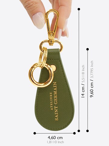 Ateliers Saint Germain Sleutelhanger 'Dream Paris' in Groen
