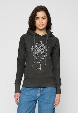 MT Men Sweatshirt in Grau: Vorderseite