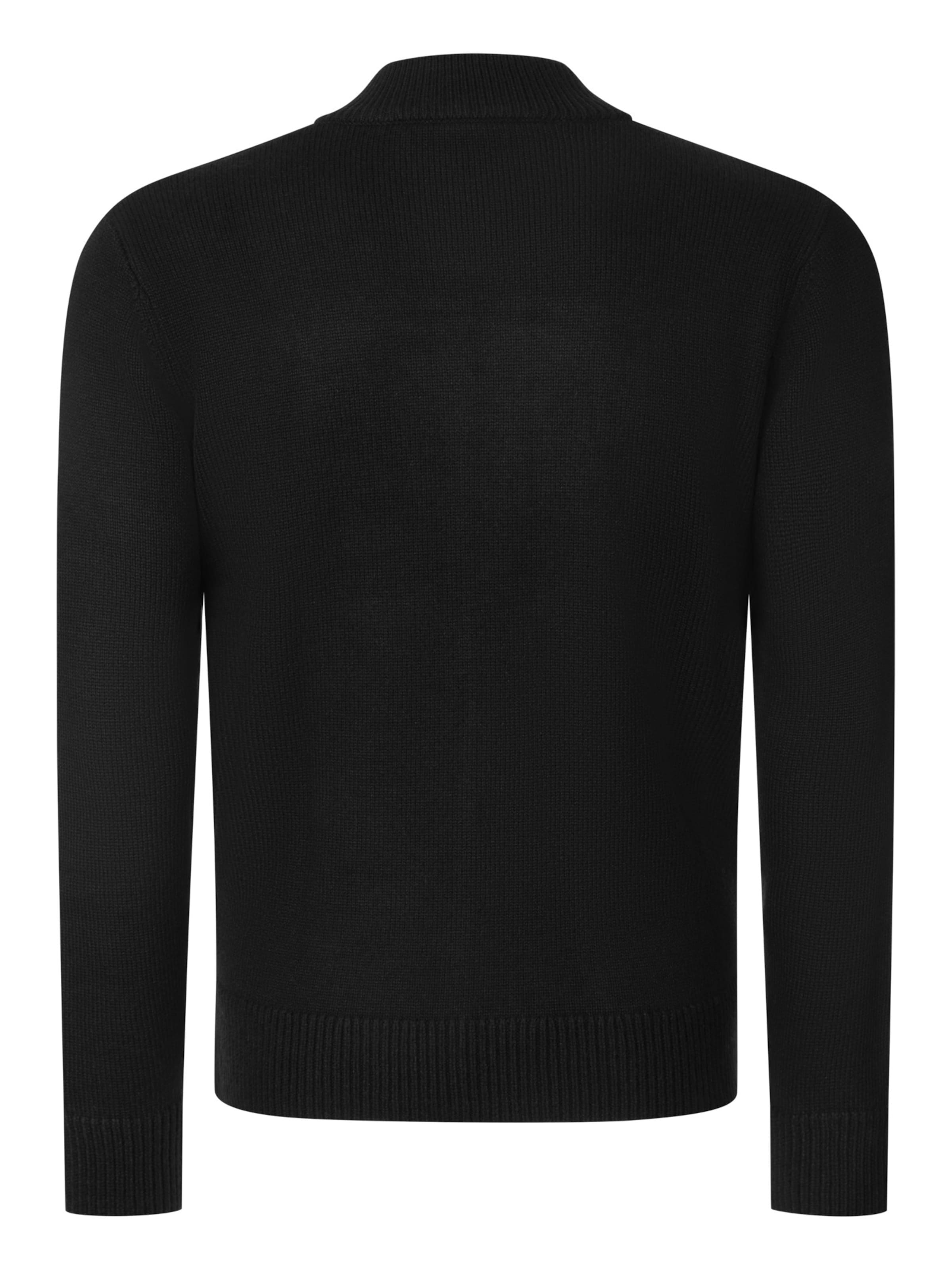Karl Lagerfeld Strickjacke in Schwarz