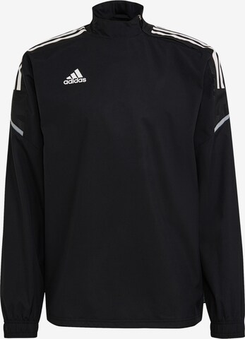 ADIDAS SPORTSWEAR Athletic Sweatshirt in Black: front