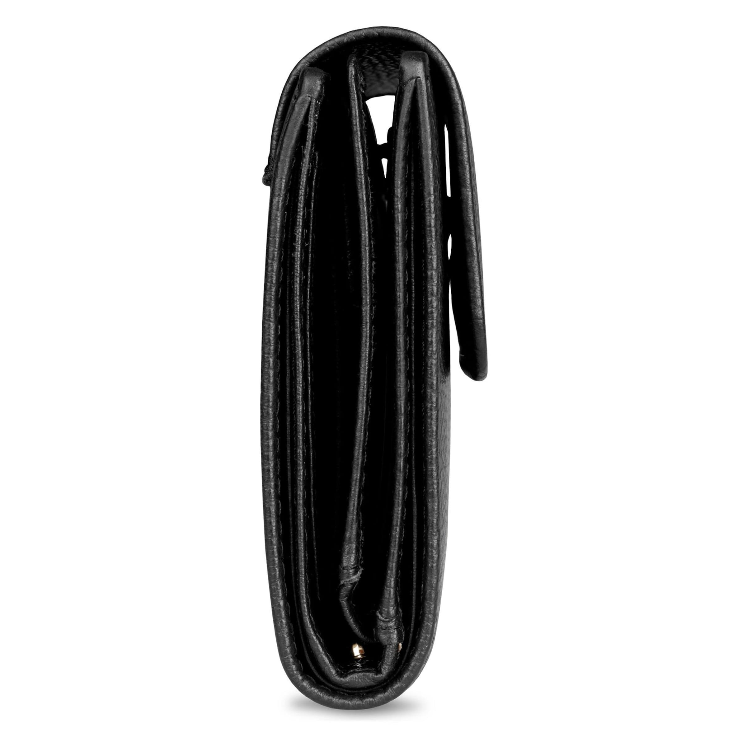 Portamonete di bugatti in nero