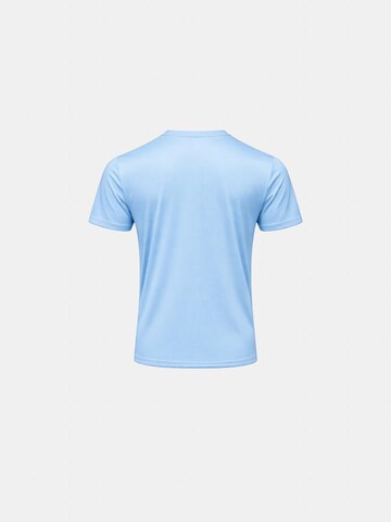Richesse Shirt 'SHINY ESSENTIAL SHIRT SKY BLUE' in Blauw