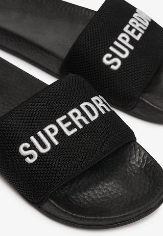 Superdry & Co Pantolette in Schwarz