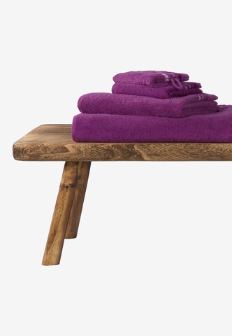 SCHIESSER Shower Towel 'Skyline Color' in Purple