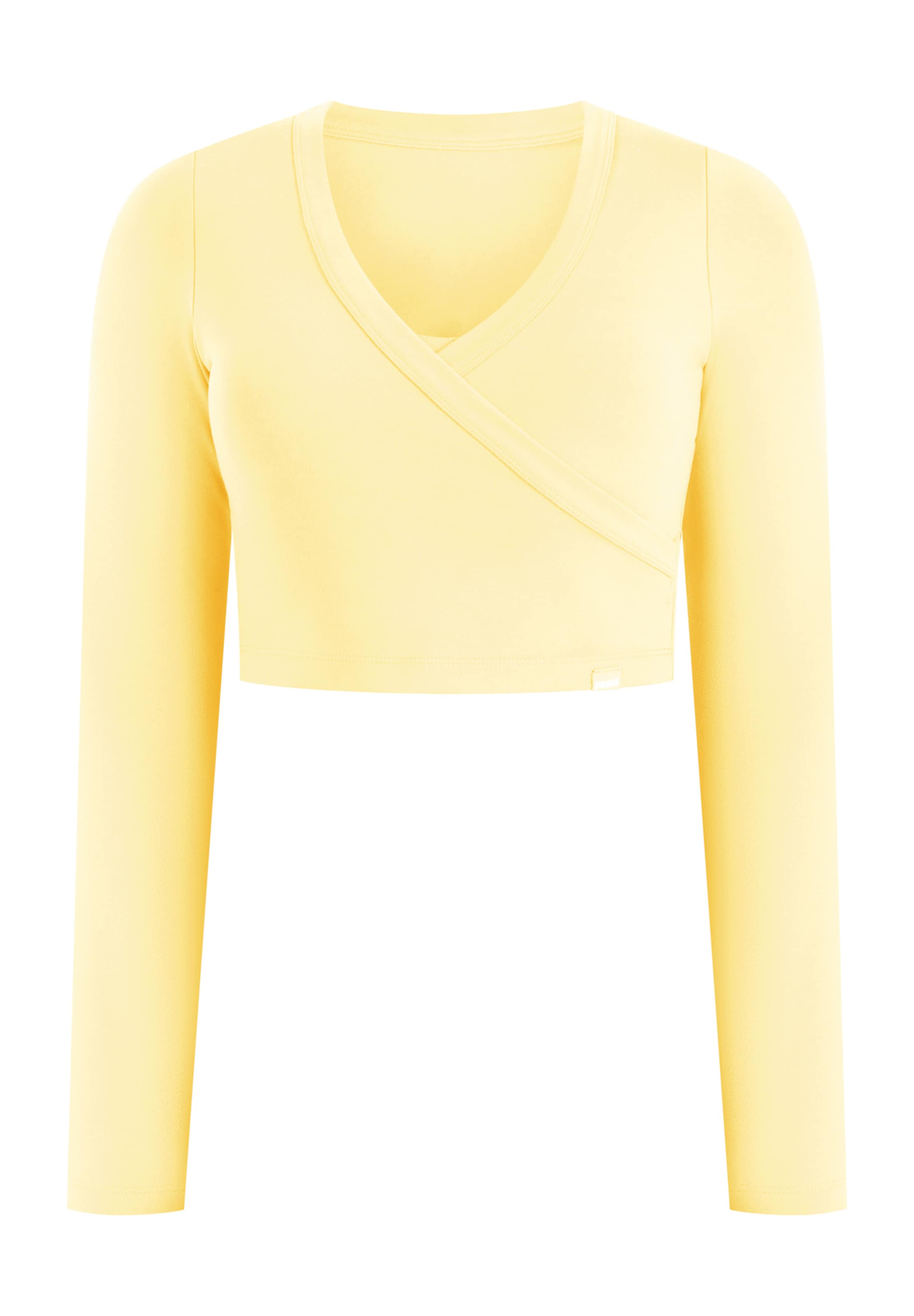 T-shirt 'Niora' Smilodox en jaune : devant