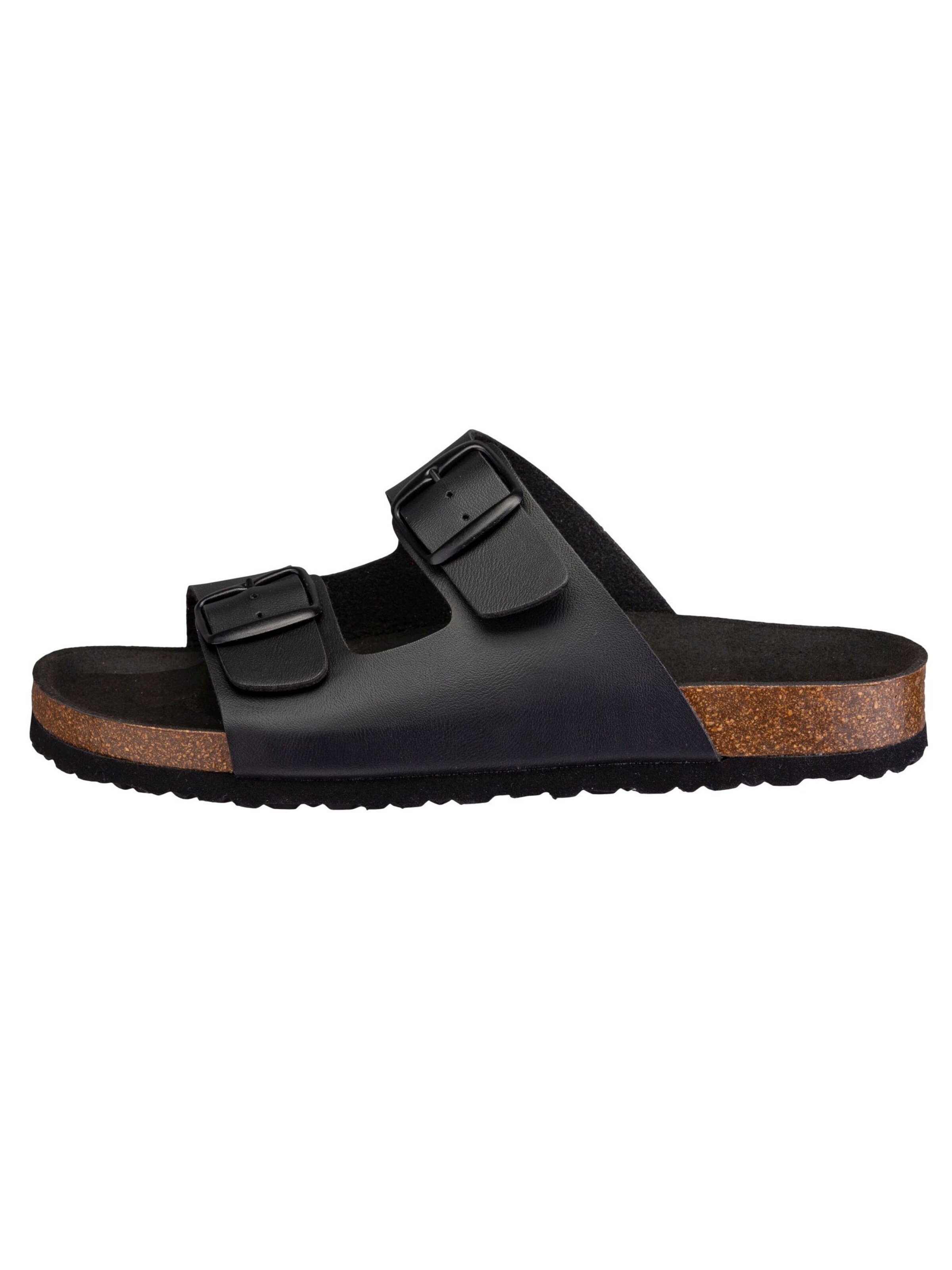 LICO Pantolette 'Bioline' in Schwarz